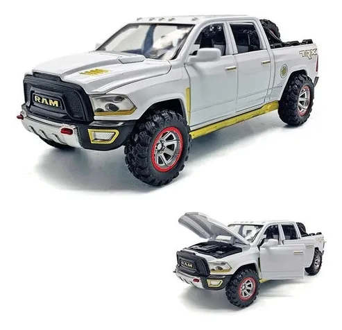 Vehículo Miniatura Dodge Ram Trx Con Puertas Que Se Abren