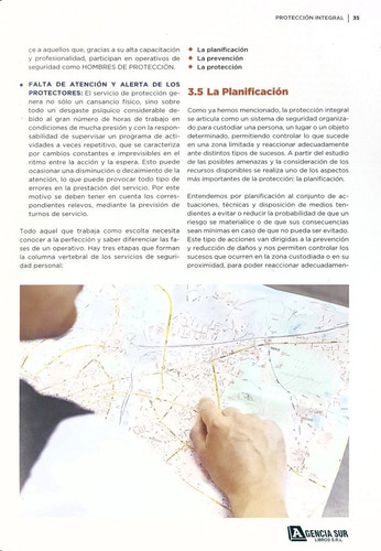 Servicio De Escolta Personal, Curso Avanzado De Protección