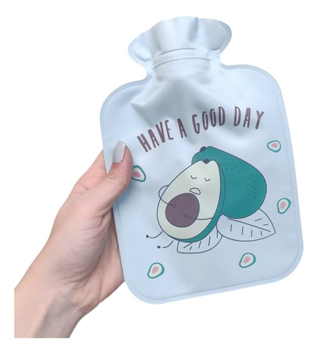 Bolsa De Agua Caliente Pvc Mediana Con Tapa A Rosca Aqua Palta