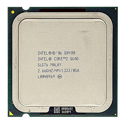 4 Q8400 Core 2 Quad Original Intel 775  2,66ghz Gammer