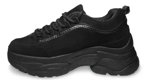 Zapatillas negras completas sale