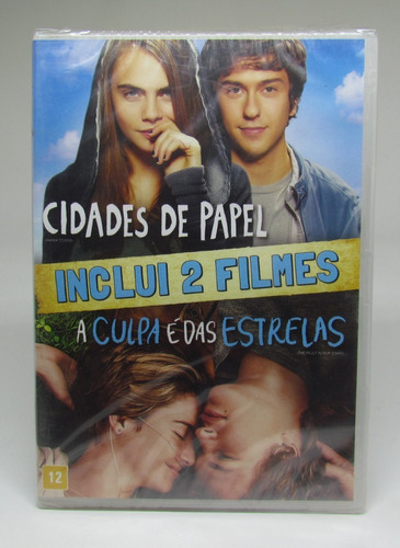 Cidades De Papel / A Culpa É Das Estrelas - Dvd Duplo