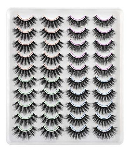 Pestañas Postizas - 20 Pairs False Lashes Wholesale Bulk 4 S