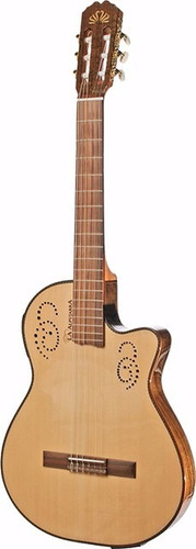 Guitarra Criolla Clasica La Alpujarra 300kec Tipo Godín