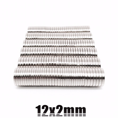 Imanes Neodimio 50 Pcs De 12 X 2mm