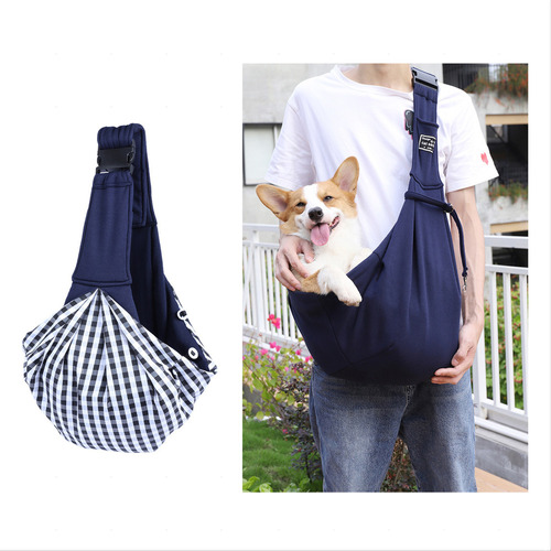 Bolso Bandolera Plegable For Perros A Mano Libre