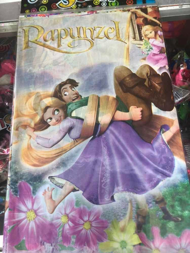 Mantel Rapunzel Plástico Fiestas Cumpleaños Eventos