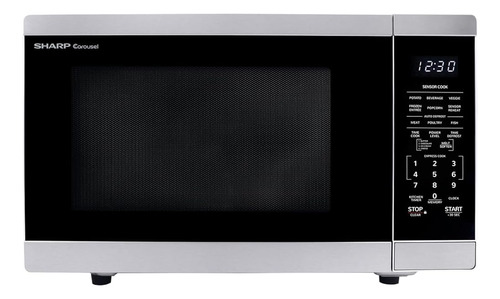 Horno Zsmc1464hs Con Plato Giratorio Extraible De 12 4 Pulga