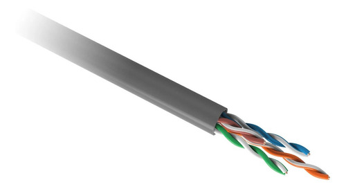 Imagem 4 de 6 de Cabo De Rede Furukawa Cat 5e Caixa 305m Cmx Soho Plus Cinza
