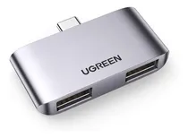 Comprar Ugreen Usb C A Usb Adaptador 2 Puertos Usb 3.0 Hasta 5 Gbps