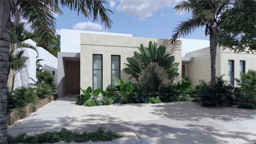 Venta De Casas De Un Piso, Ideal Para Retirados En La Playa De Chelem