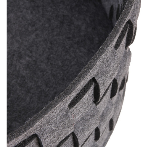 Cama Cucha Canasto Gato Perro Mascota Med. 40x20cm C07a Color Gris Oscuro