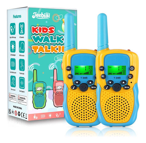 Juguetes Para Nios De 3 A 12 Aos, Paquete De 2 Walkie Talkie