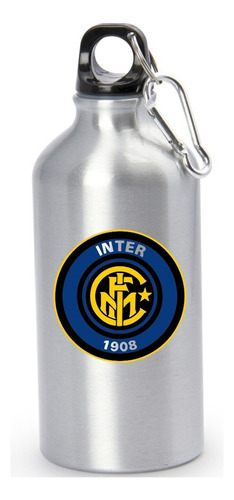 Termo Inter Milan Fútbol Botilito Botella Aluminio 