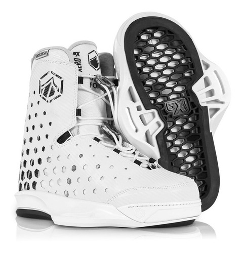 Zonazero Liquid Force Botas Aero 6x White Wakeboard Binding