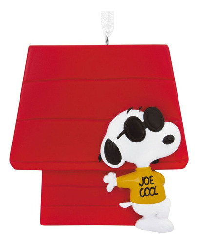 Snoopy Adorno Arbol Navidad Colgante Ornamento Hallmark Color Multicolor
