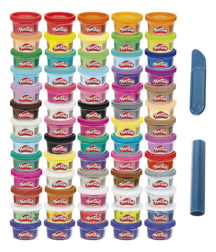 Play-doh Ultimate Color Collection - Paquete De 65 Compuest.