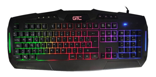 Combo Teclado + Mouse + Auricular & Pad Mouse Gaming Gtc