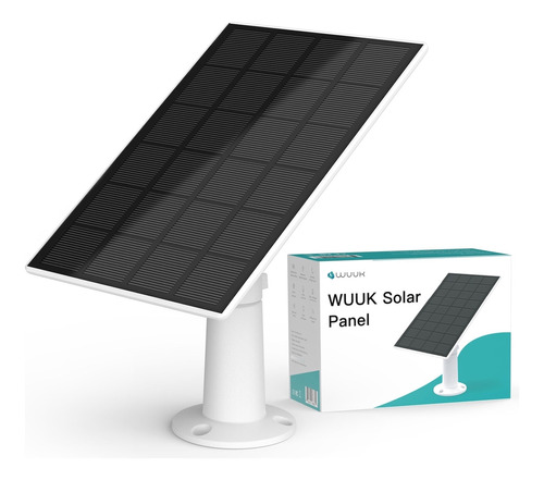 Panel Solar Certificado Compatible Con Cámara Wuuk