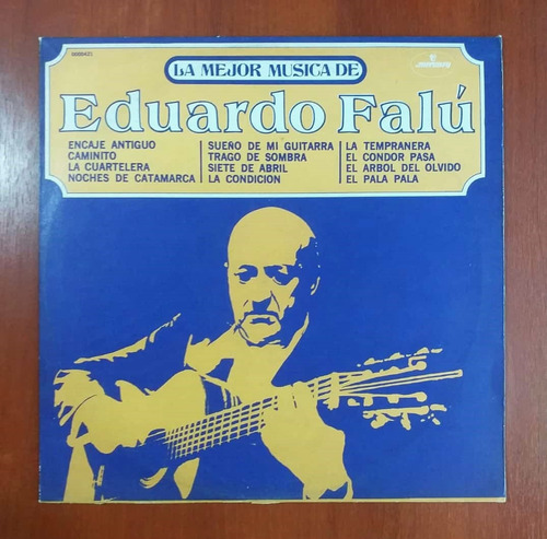 Disco La Mejor Música De Eduardo Falu Mercury 1978 Lp