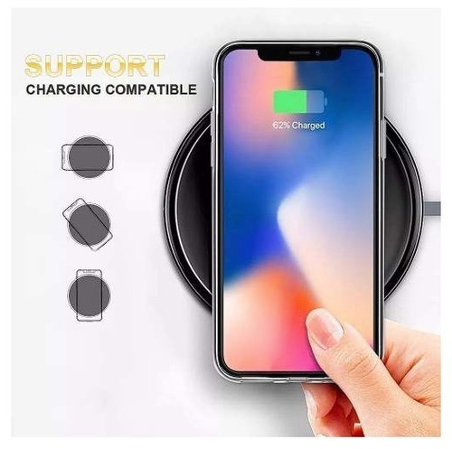 Imagem 2 de 3 de Capinha Fina Casca De Ovo iPhone XS Max Xr 6 6s 7 8 Plus
