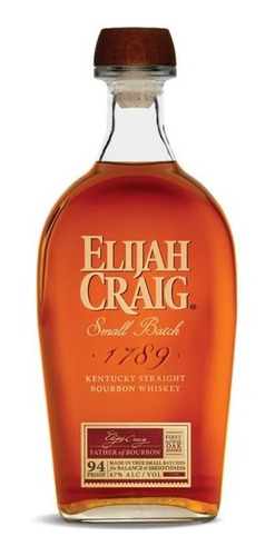 Whisky Elijah Craig Small Batch Bourbon 750 Ml / Promoção