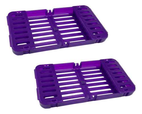 Estojo P/ Esterilização Steribox 2 Roxo - C/2 Unidade