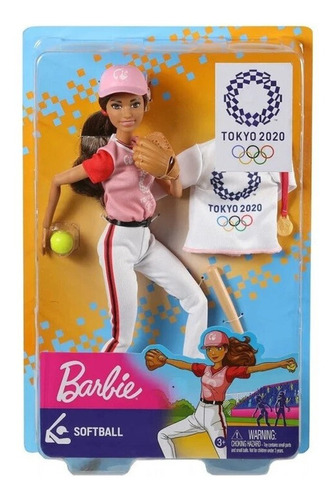 Muñeca Barbie Olimpiadas Tokyo 2020 + Febo