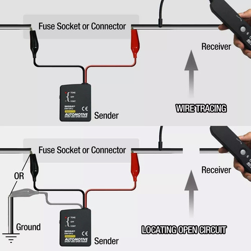 Imagen 5 de 5 de Detector De Cortos Y Cables Abiertos Automotriz G2