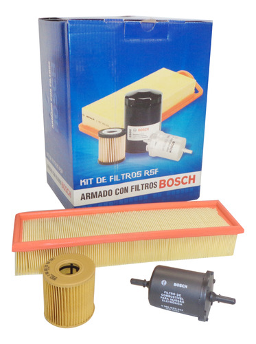 Kit De Filtros Para Peugeot 207 1.4 1.4 Xs Hdi 11/12 Bosch