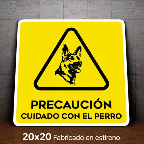 LEIASA Cartel Perro Peligroso - Señal cuidado con el perro - Fabricado en  Aluminio - 21 x 28 cm - Grosor 0,6 mm - Resistente Interiores y Exteriores,  Impresión UV : : Bricolaje y herramientas