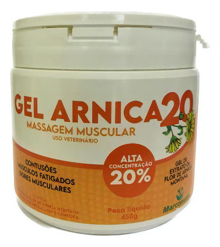  Gel De Arnica 20 - 450 Gr