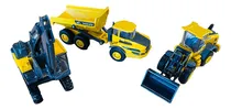 Comprar Kit De 3 Vehículos Volvo, Cargadora, Volqueta, Excavadora