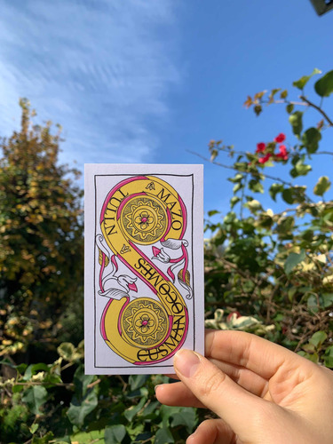 Mazo De Tarot Marsella Ilustrado Artesanal. Muy Lindo!
