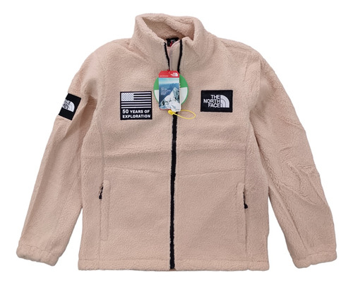 Campera The North Face Corderito Fleece Beige