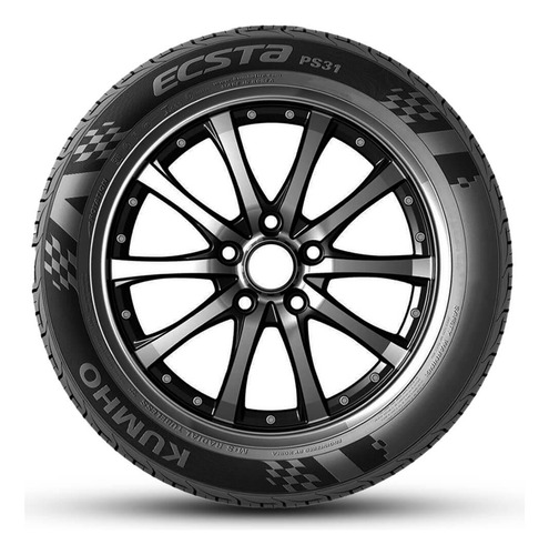 Pneu Aro 18 215/45r18 Kumho 93w Tl Ecsta Ps31