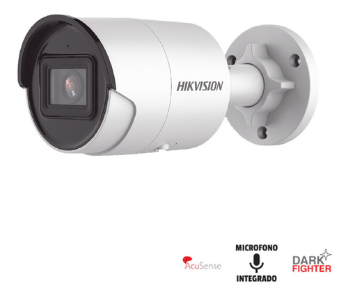 Imagen 2 de 4 de Camara Bala Ip 8 Mp (4k) Lente 2.8 Mm 40 Mts Ir Exir Ip67
