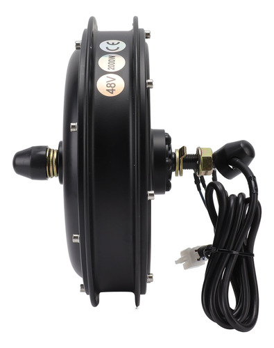 Buje De Rueda Delantera Eléctrico, Radio De Moto, 48 V, 2000