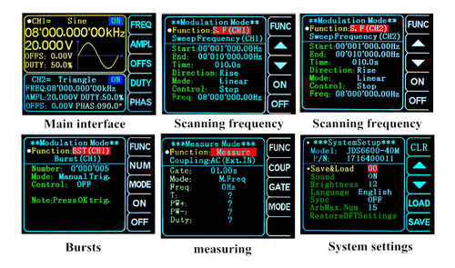 30mhz Generador De Señal Dds, Contador,doble Canal