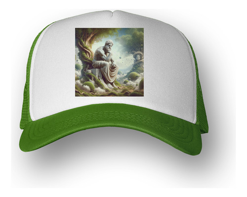 Gorra  Platon Pensador Filosofo En El Bosque