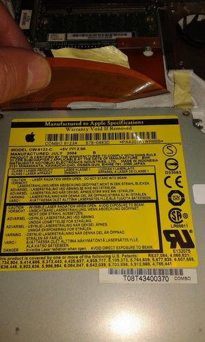 Notebook Mac G4 Desarme Fotos Reales (Usado)