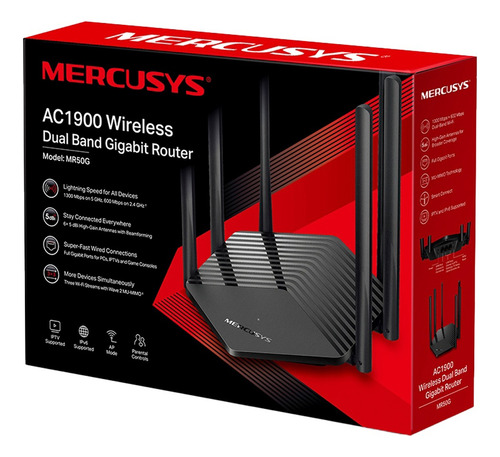 Router Ac 1900 Wireless Mercusys