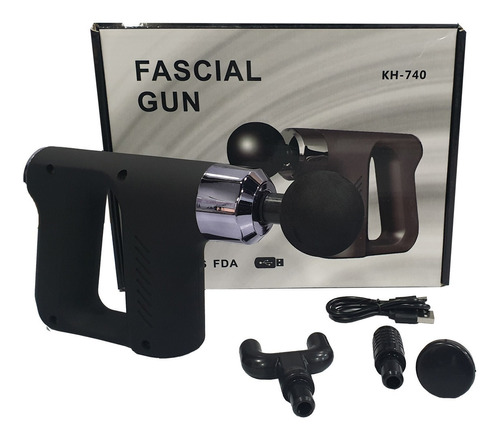 Masajeador Muscular Terapéutico Kh-740 Forma Pistola