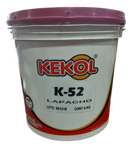 Masilla Para Madera Con Color Lapacho Kekol K-52 X 4kg
