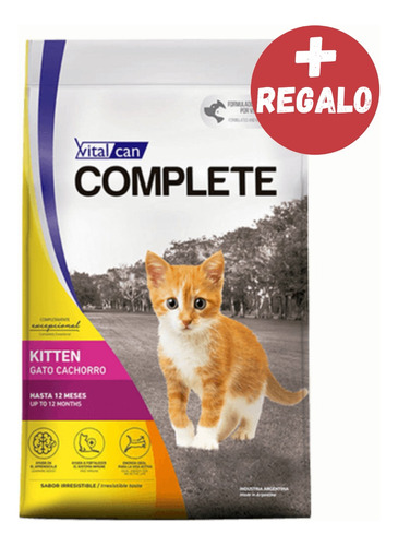 Vital Can Complete Gato Kitten X 7,5 Kg - Envio Z Norte