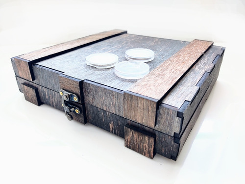 Caja Para Colección De Monedas