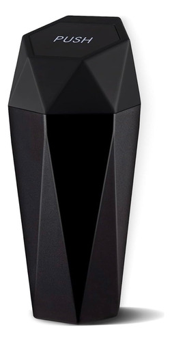 Bote Basura Para Automovil Tapa Diseño Diamante Cubo Facil