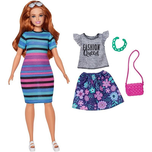 Barbie Fashionista Doll 84 Happy Hued; Tienda Que Regalo