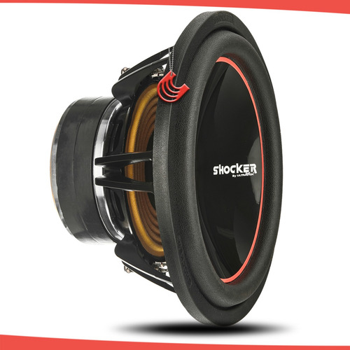 Subwoofer 12 Pol Shocker 1203 Bobina Simples 4ohms Som Grave