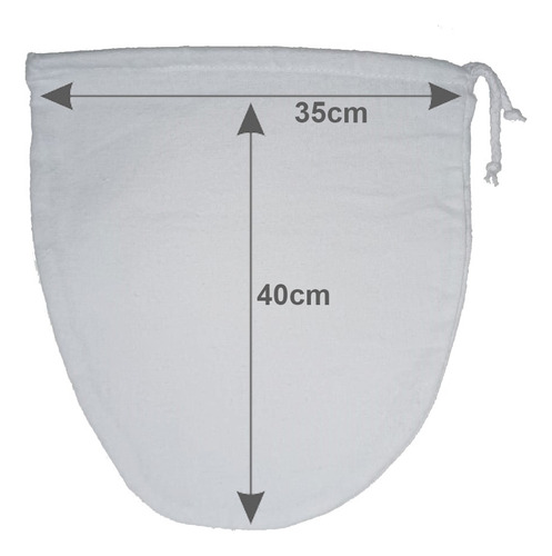 Kit 10 Coador Café N.5 35x40cm Flanela Cafeteira Industrial
